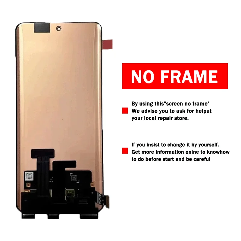 6.  7\" AMOLED Ekran LCD z Dotykiem Digitizer do Oppo Reno 10 5G CPH2531, Wyświetlacz do Reno 10 Pro 10Pro 5G CPH2525 — zdjęcie produktu 2