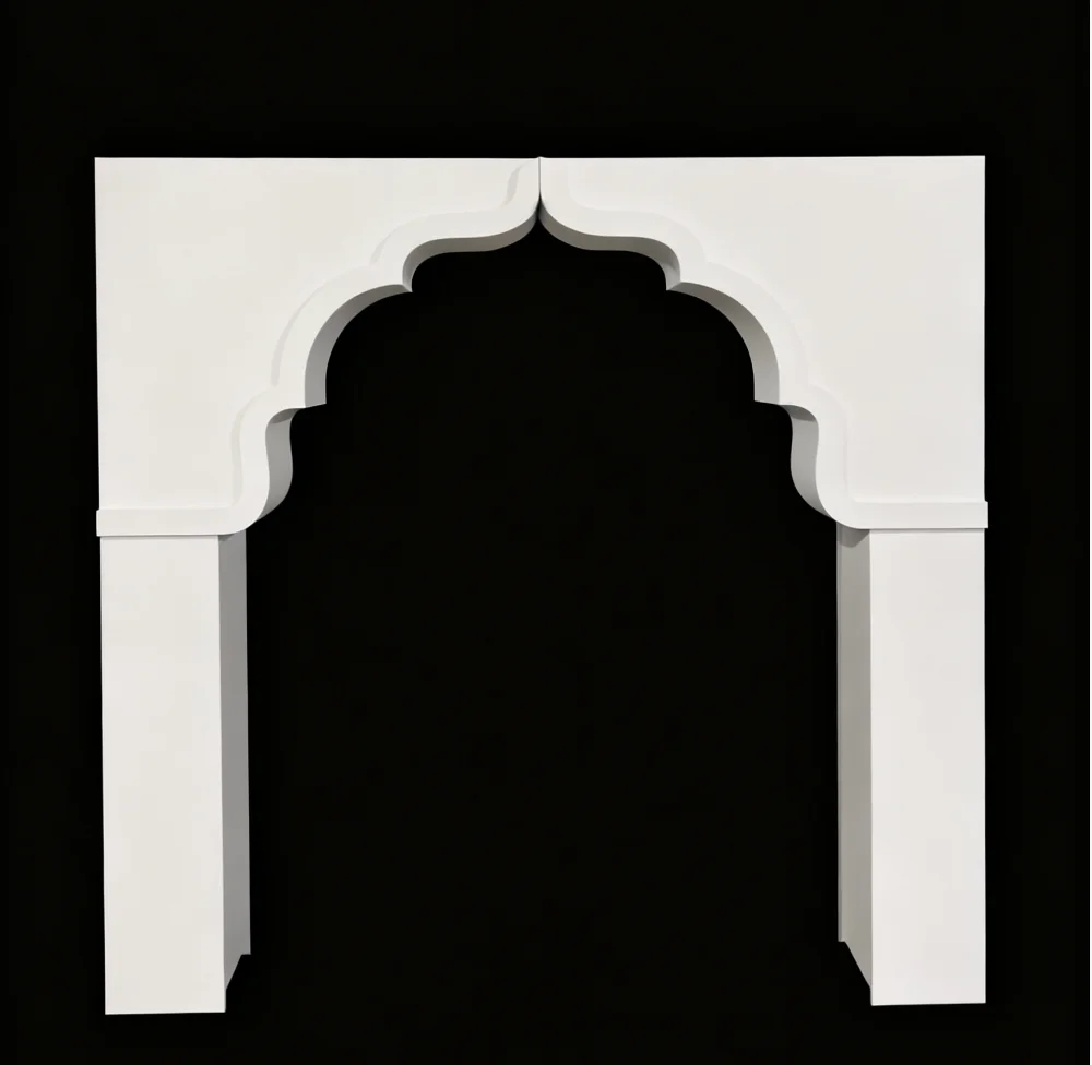 

Wedding Stage Decoration Backdrop PVC Acrylic Arch Backdrop for Wedding Backdrop