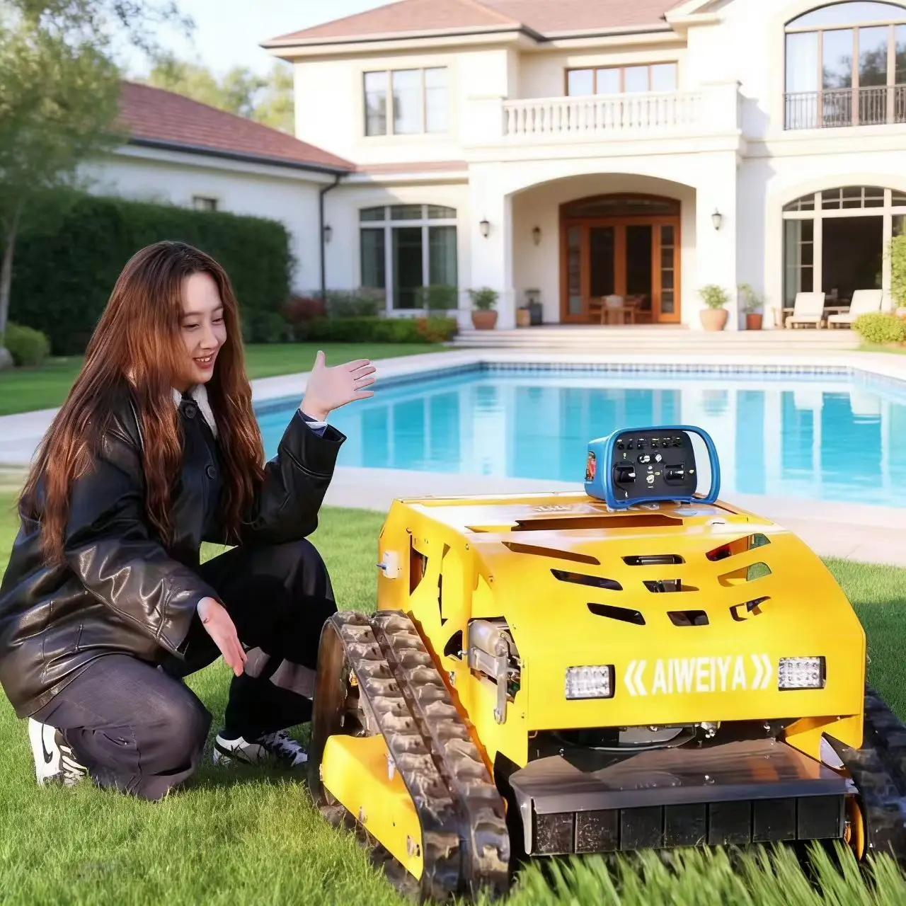 

Профессиональная газонокосилка для гольф-полей, изготовленная на заказ, коммерческого качества, с плоским полотном, аналогичным профессиональным.