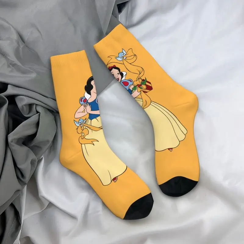 

Пользовательские носки Белоснежки и семь гномов для мужчин и женщин, унисекс, забавные модельные носки с 3D принтом