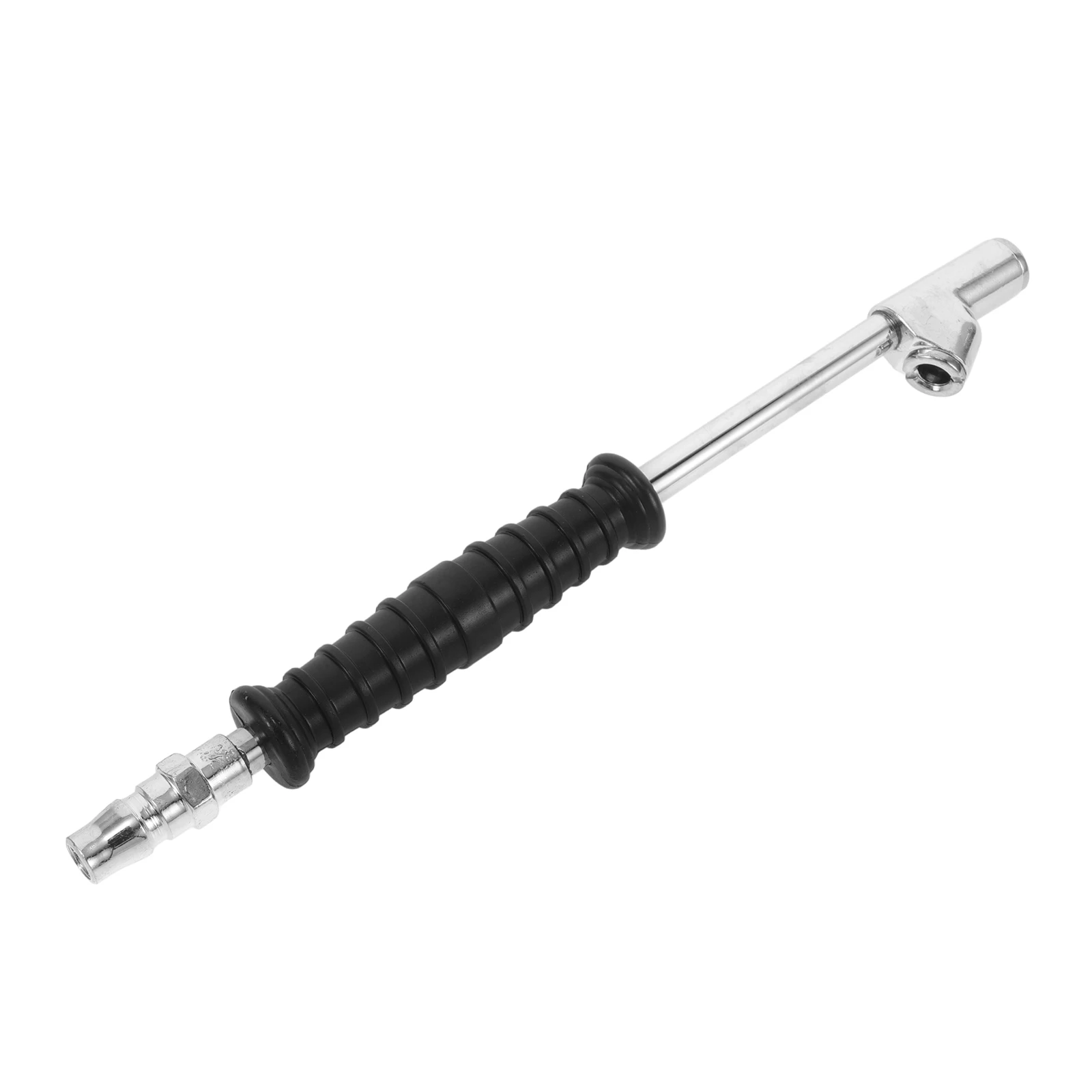 

Rubber Sleeve Metal Inflator Rod Chuck for Car Motorcycle Bicycle Tire Inflator Heavy Duty Truck Dual Head Long Reach