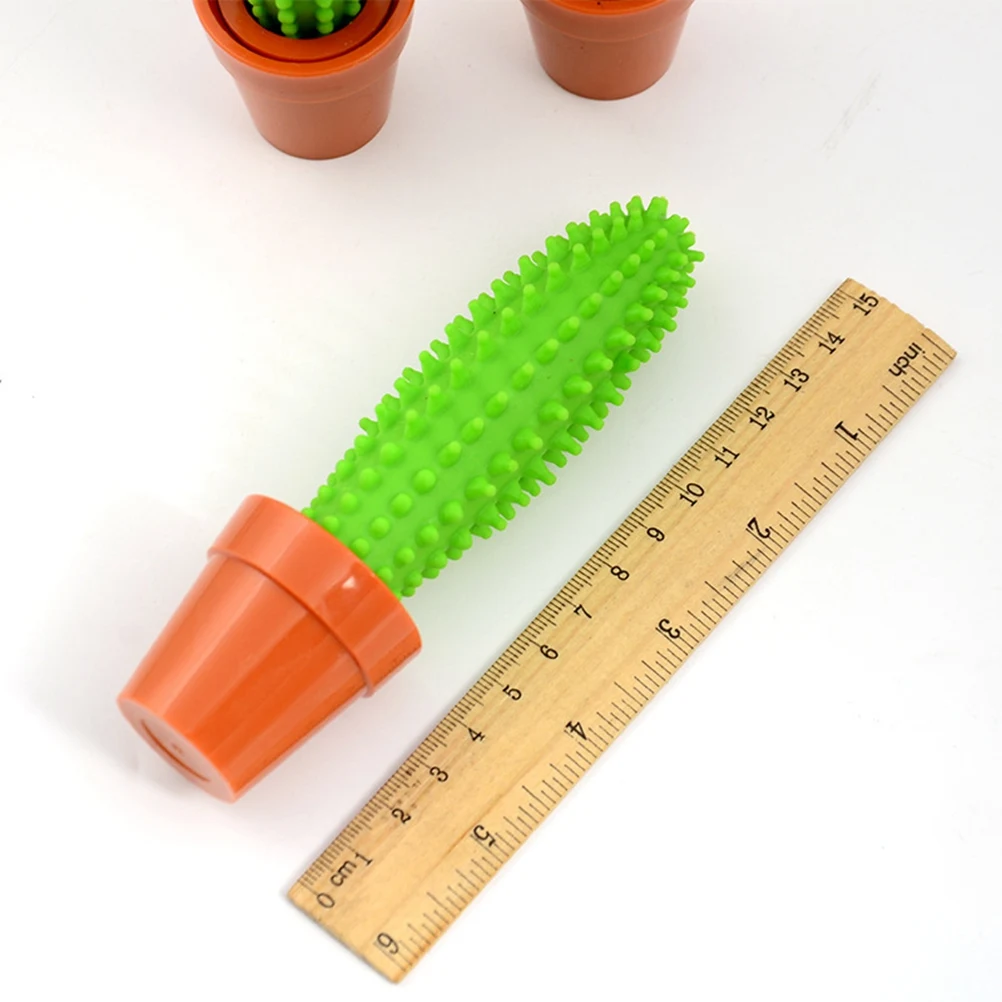 

2 Pcs Ballpoint Pens Cactus Creative Japanese and Korean Kid Green Pupil Pupils