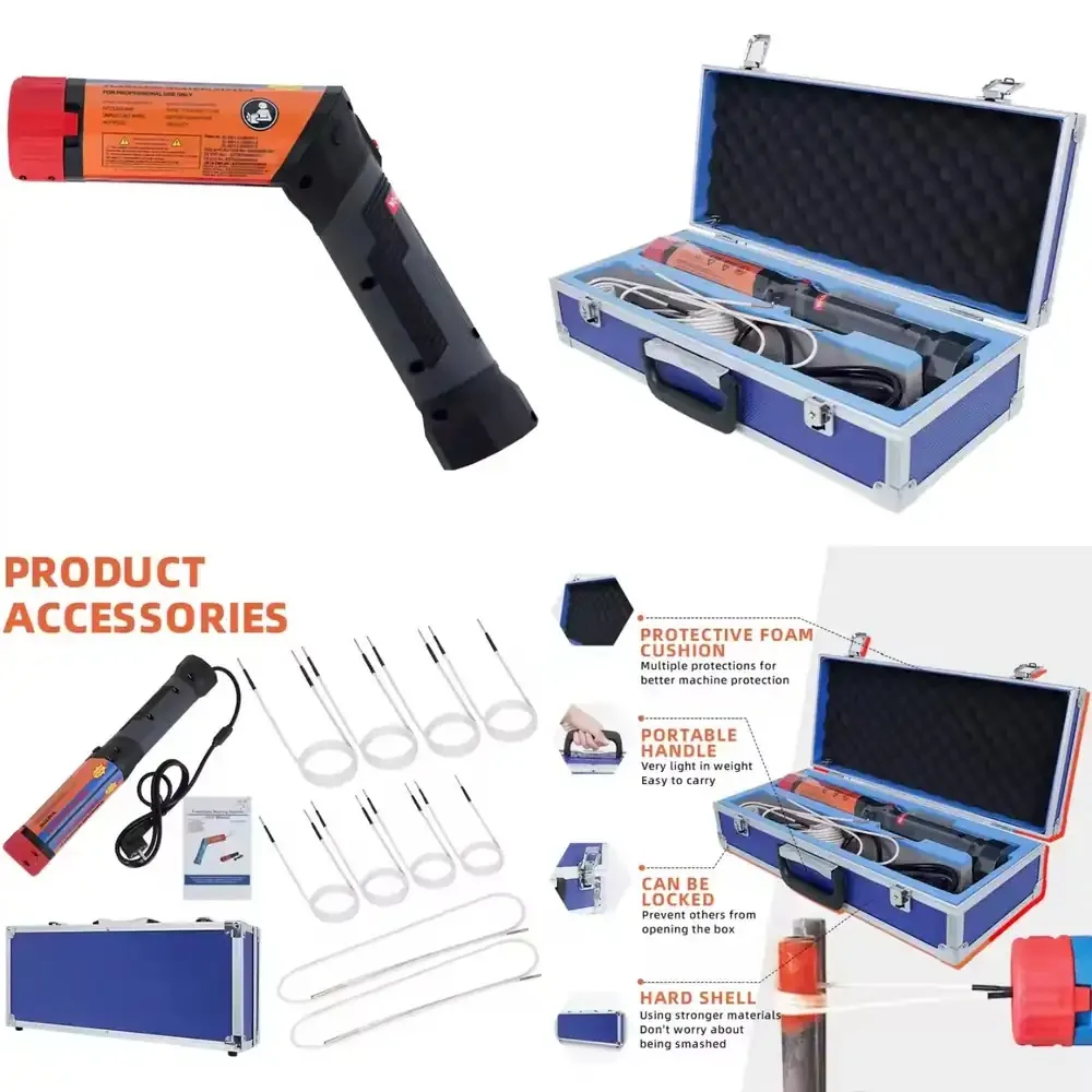 

Portable Induction Heater Tool Handheld Mini Induction Heater Electromagnetic Induction Technology