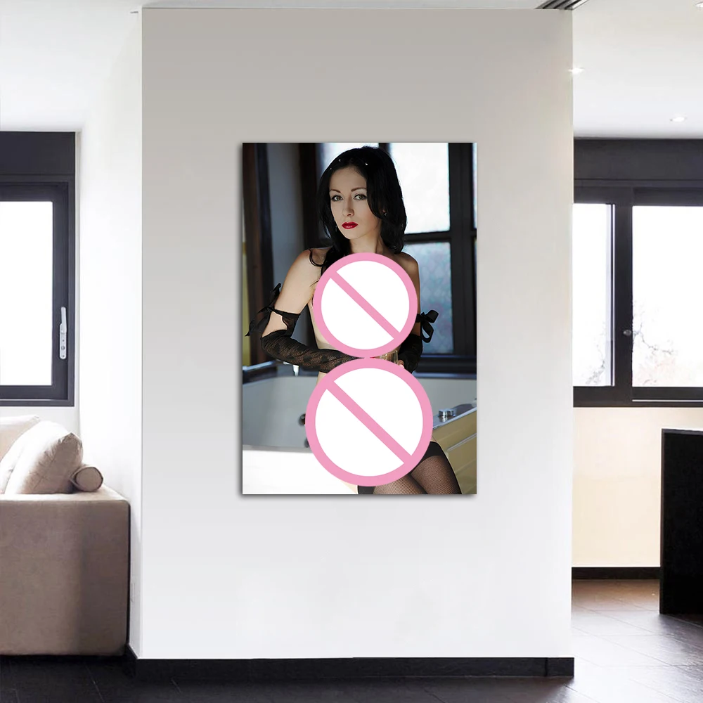 An Elegant Woman Poster & Print Modern Artwork Canvas Painting for Home Decor Wall Art Picture For Living Room Decoration