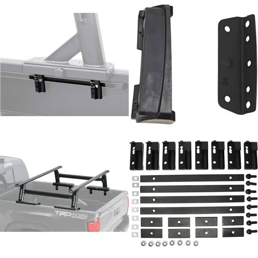 Bed Rack Adapter Kit for Toyota and Nissan Trucks with 500lb On-Road and 300lb Off-Road Load Capacity
