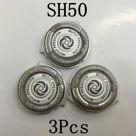 

3pcs SH50 replace head razor blade Sh50/52 Series 5000 S5000 for philips shaver S5079 S5078 S5077 S5015 S5013 S5510 S5340 S5140