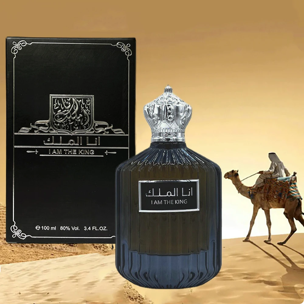 

100ML Dubai Prince Men Cologne Long lasting Light Fragrance OIl Fresh Desert Flower Arabian Essential Oil Health Beauty