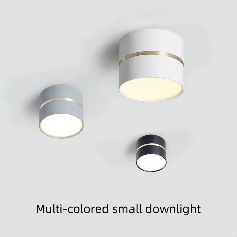 

Brightly installed downlight living room bedroom porch led ceiling lamp corridor aisle household hole-free ceiling lamp