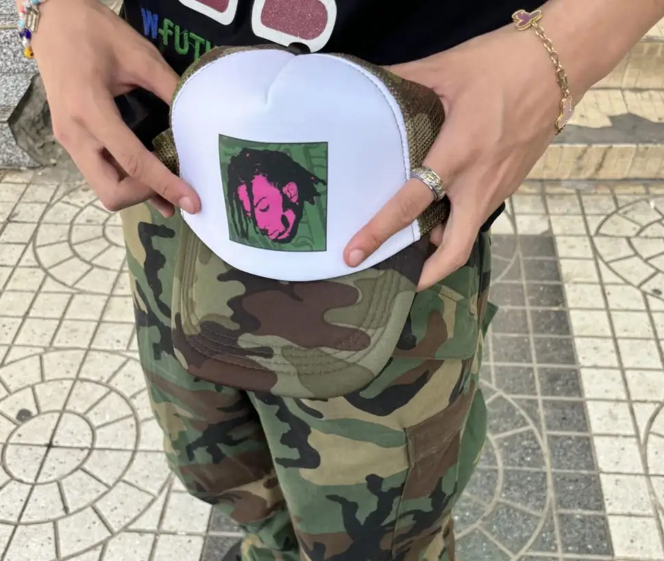 2026 Playboi Carti Camouflage Hip-Hop American Truck Cap MZ305