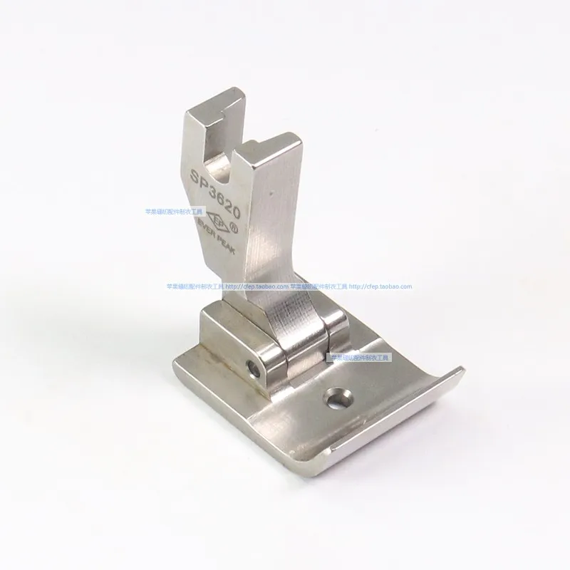 EP الشريحة قطعة قدم الضغط في ماكينة الخياطة SP36-20 أسفل العرض الإجمالي 20 مم إبرة اليسار 10 مم اليمين 10 مم #2