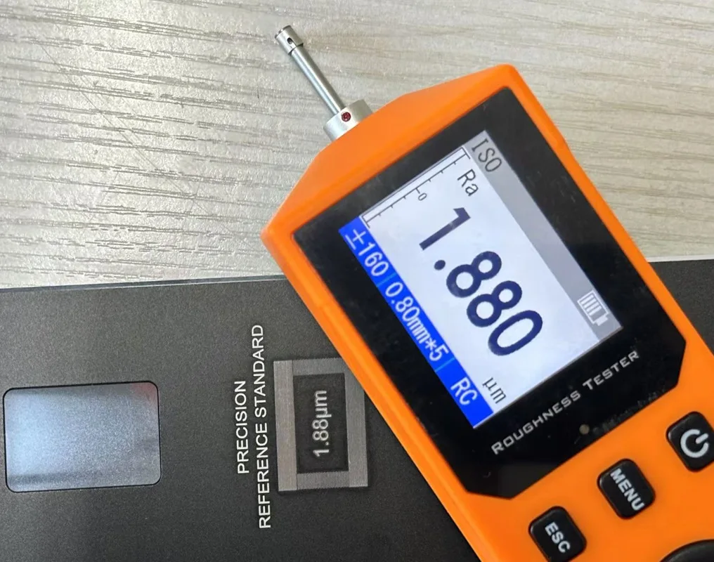 Portable Digital Surface Roughness Meter 1- For Measuring Flat Concave Curved Surface Groove Small Holes Equipment