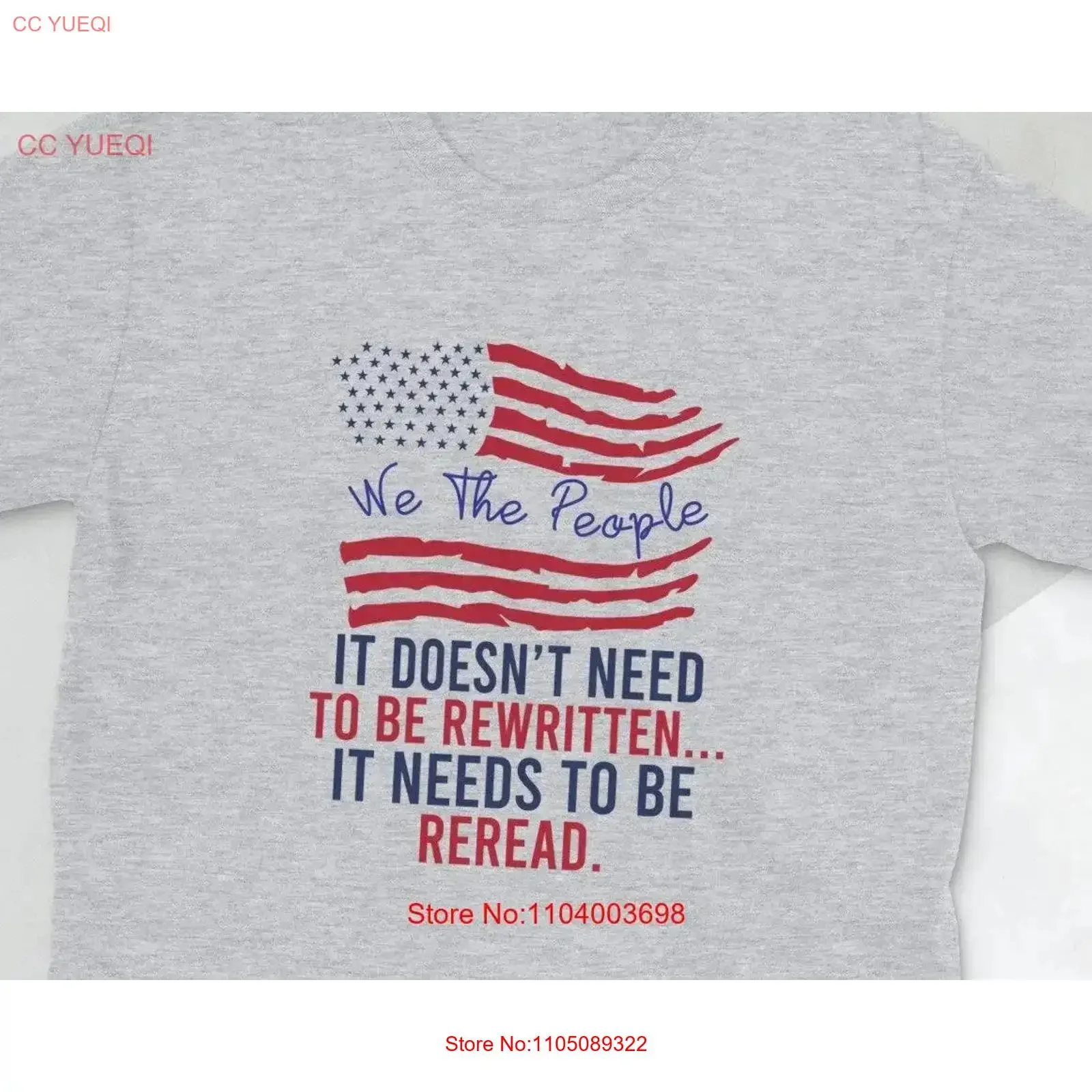 

Patriotic T Shirt We The People American Pride For Patriot vintage Washed Stretched streetwear Comfortable Soft Versatile