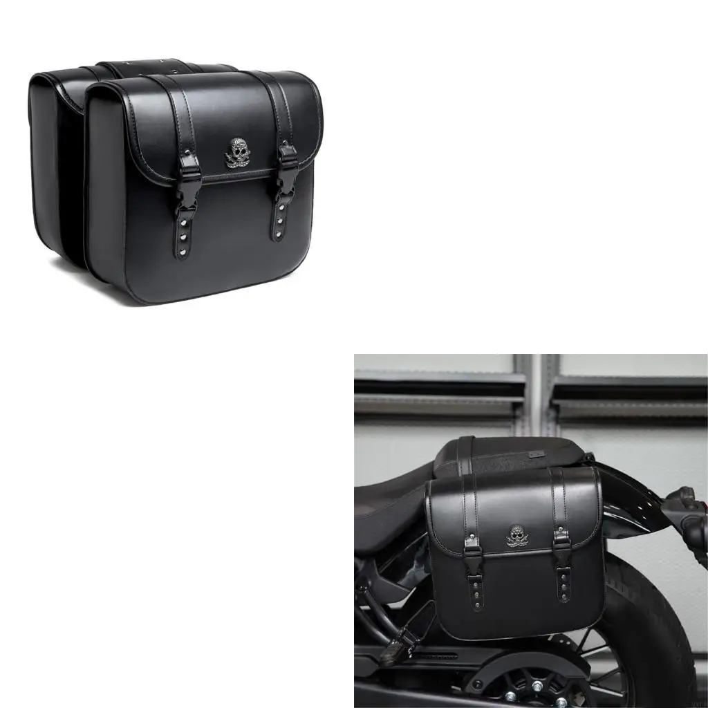 

Versatile Motorcycle Saddles Bags Waterproof Storage Bag with Spacious Interior & Multiple Pockets for Bike