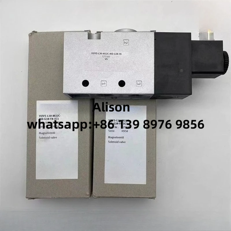 

Original solenoid valve VUVS-L30-M32U-MZD-G38-F8 575582 VUVS-L30-M32U-MZD-G38-F8-1C1 575586 VUVS-L30-M32U-MZD-G38-F8-1B2 575590
