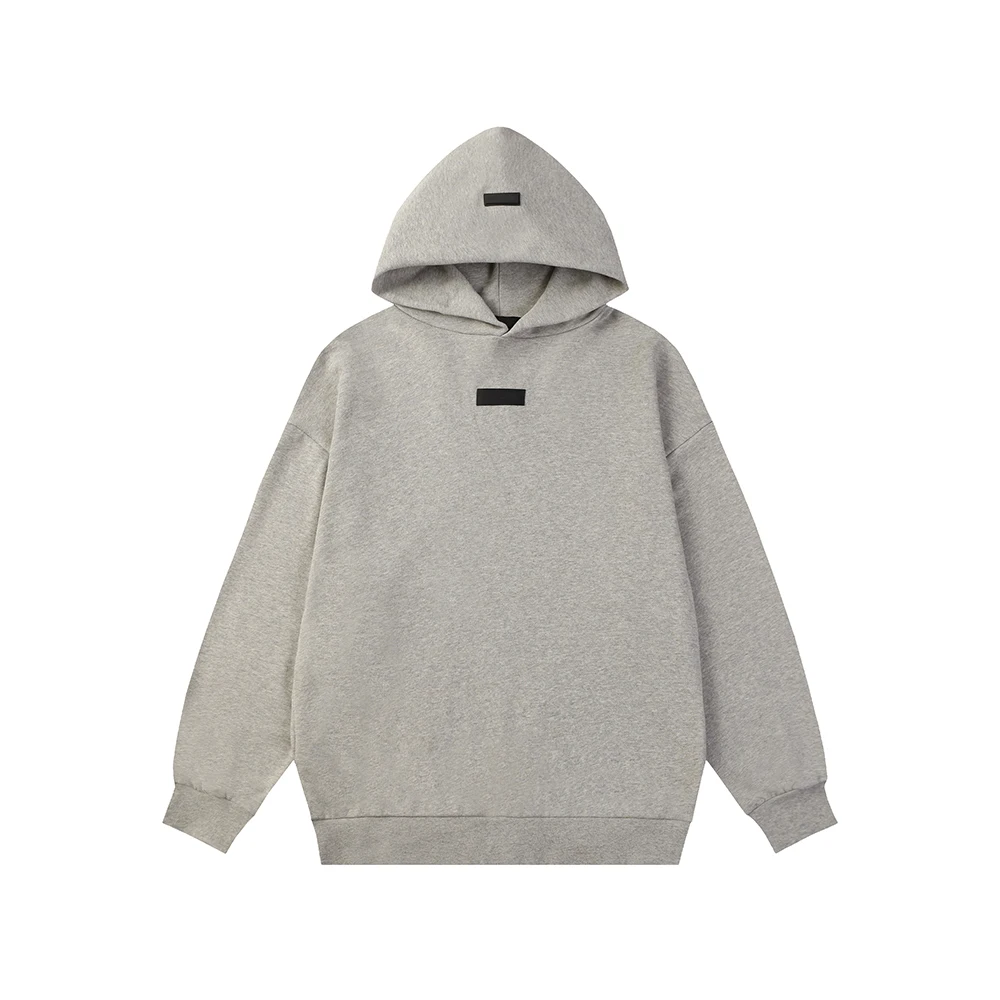 Fashion Autumn Sweatshirt 8th Collection New Colorway Cotton Hoodies Sweatshirts Rubberzied Label Men Hip hop Oversize Hoodies