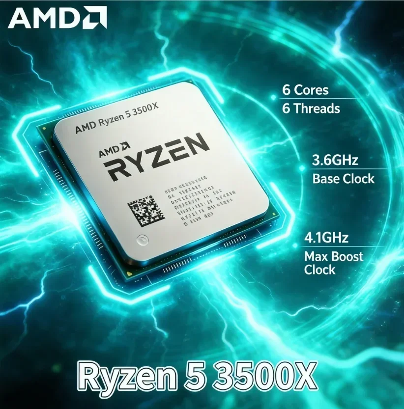cpu-amd-ryzen-5-3500x-r5-3500x-de-6-nucleos-y-6-subprocesos-am4-ddr4-para-placa-base-am4-actualizacion-de-pc
