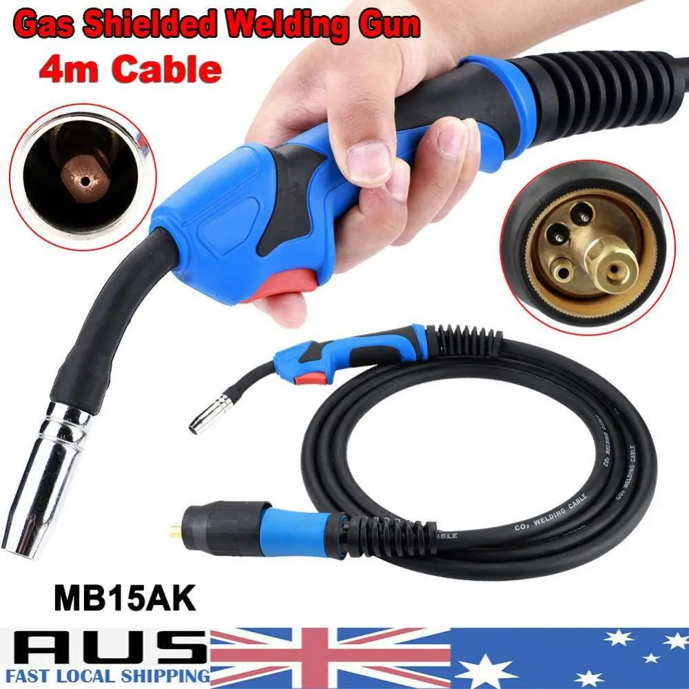 Equipment Gas Welding Guns With 3/4/5m Heat Restiance Cable For MIG MAG Welding Machine Welding Torches Plastic Welding Gun Tool