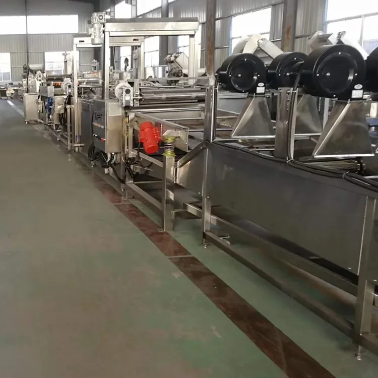 Automatic Potato Chips Making Machines Potato French Fries Equipment