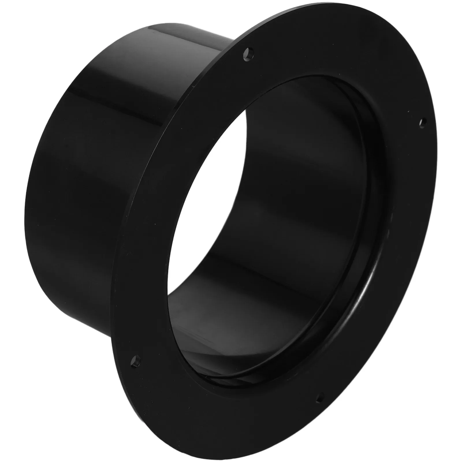 

ABS Circular Round Air Vent Flange Connector Plastic Pipe for Dust Collector Ventilation Air Supply Hose Duct Connector