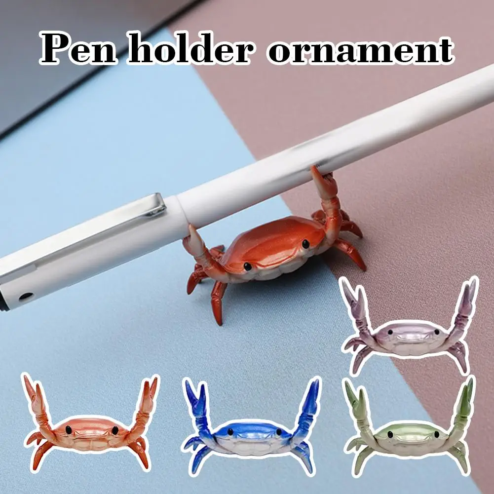 Funny Crab Desktop Pen Holder As Creative Stationery Desk Organizer Stationery Accessory Gift For Families Friends
