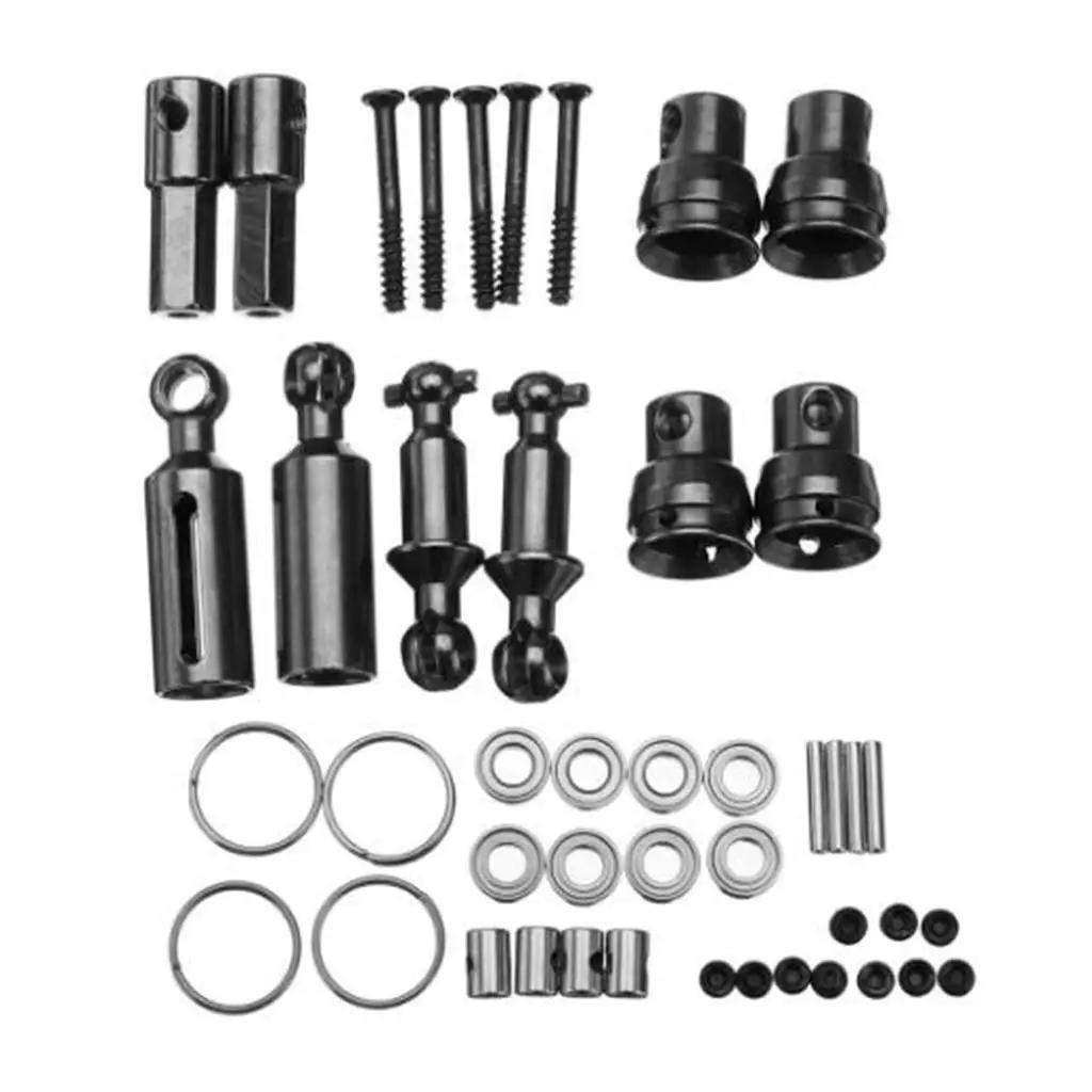 

Комплект металлических деталей для центрального моста и редуктора радиоуправляемых машинок WPL B16 B36 JJRC Q63 Q64, аксессуары для тюнинга