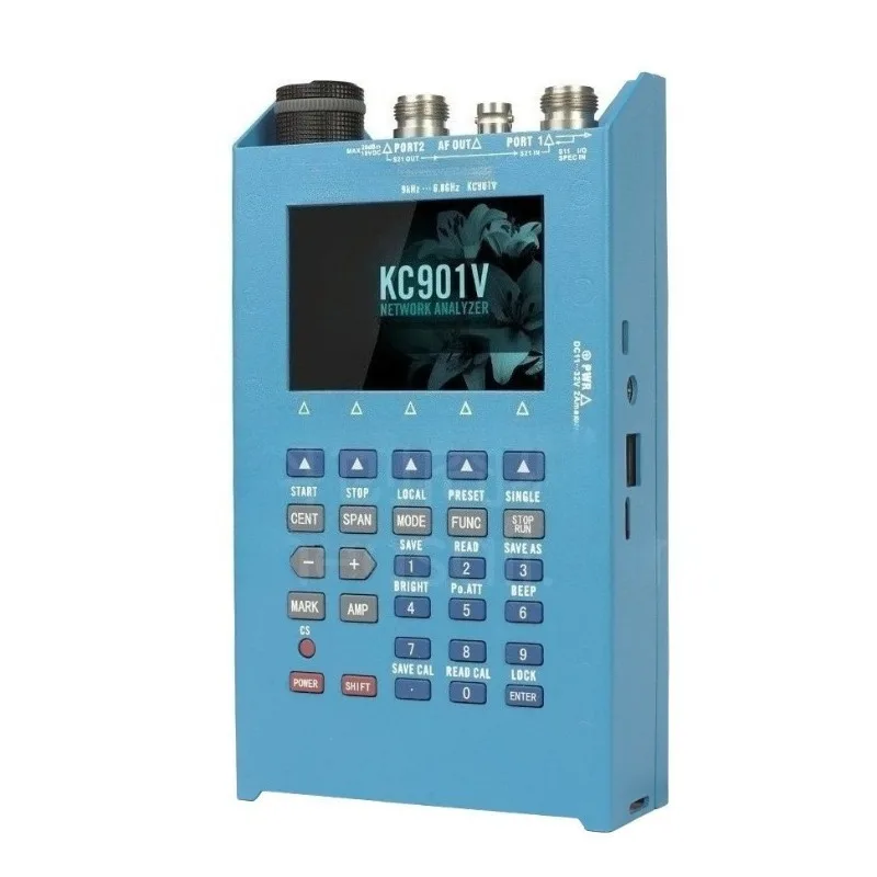 KC901V Vector Antenna Analyzer Comprehensive Measurement Field Strength Signal Source Network Radio Engineering
