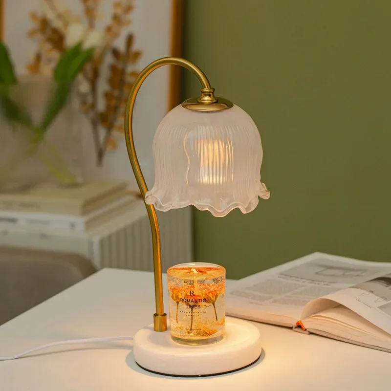 

Valley lily of the valley marble aromatherapy lamp candle melting candle lamp