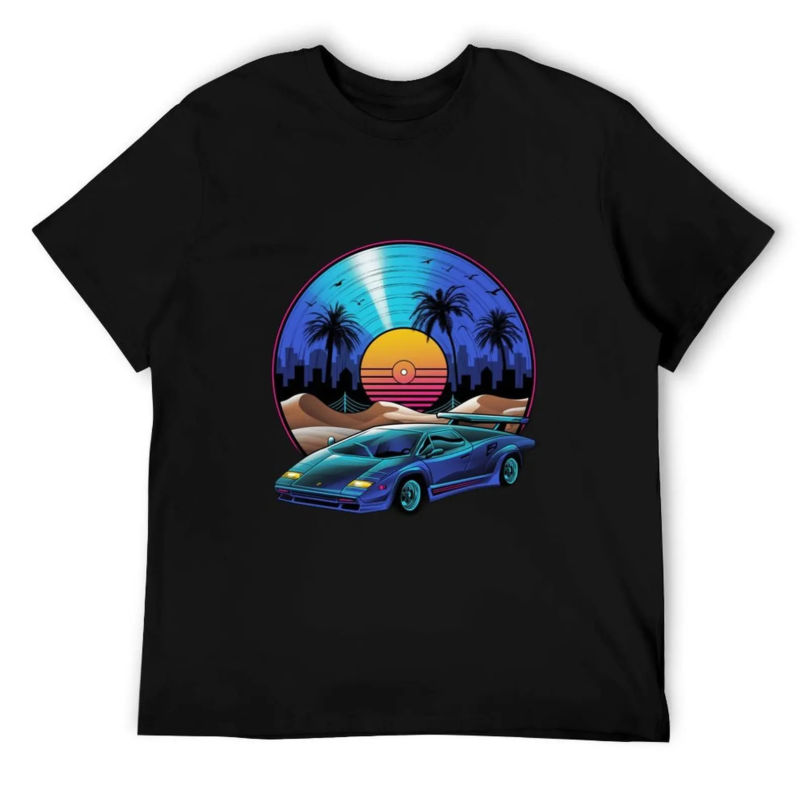 

hotline miami car T-Shirt t shirts with prints cotton tshirt 100% T-Shirt