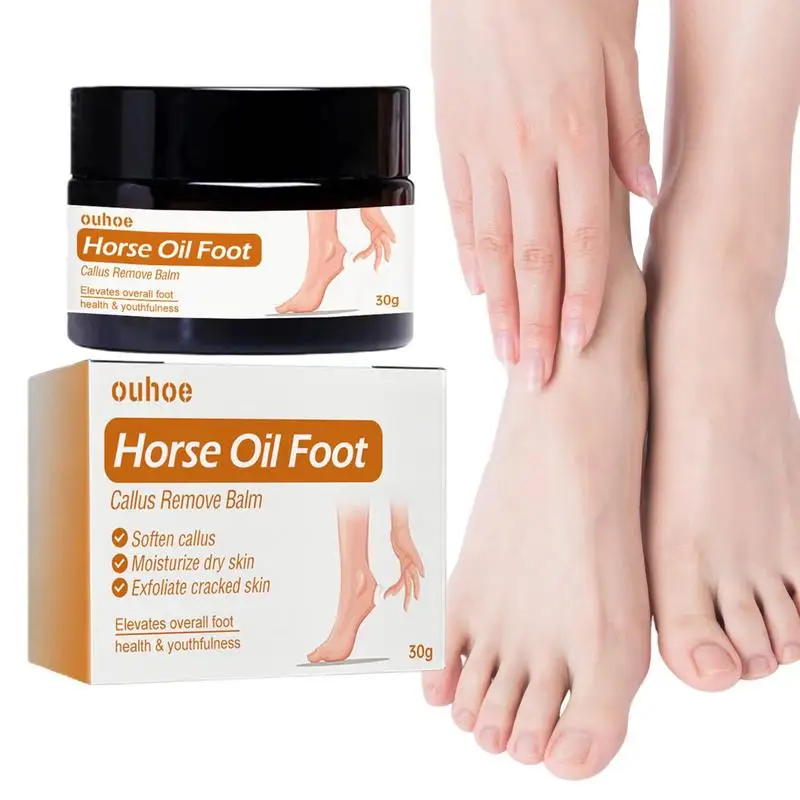 

Horse Oil Anti-Drying Crack Foot Cream Heel Cracked Care Cream Feet Hand Ointment Hand Skin Care Repair Removal Nourishing