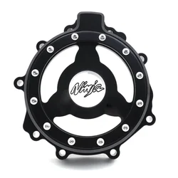 Transparent Engine Stator Cover for Kawasaki ZX-6R Ninja 2007-2022 2019 2010 2011 Aftermarket Motorcycle Parts Crankcase Left