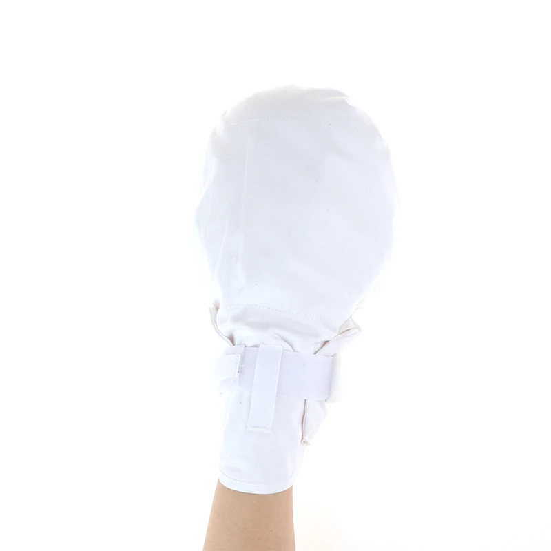 Guantes de sujeción de fijación de muñeca antiarañazos, Manoplas de Control de mano, correa de muñeca para pacientes, mujeres, hombres y ancianos, prevención de lesiones