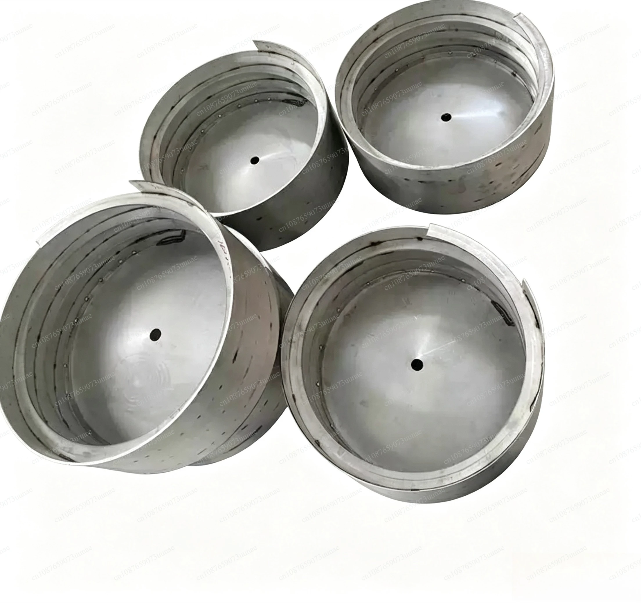 Custom welded 201 stainless steel vibrating bowl buckets and cones for vibrating feeder vibrating plates