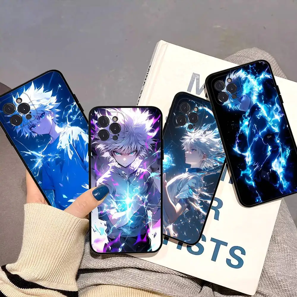 

Anime Killua Hunter X Hunter Phone Case For iPhone 16 15 14 11 12 13 Mini Pro XS Max Cover 6 7 8 Plus X Funda Shell