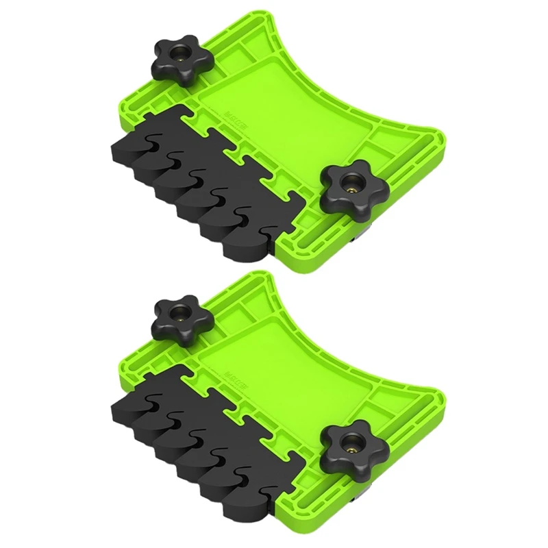 ABDJ-Pluma para sierras de mesa, mesas enrutadoras, sierras de banda, plumas de EVA, reduce la retroceso, herramienta para carpintería (paquete de 2)