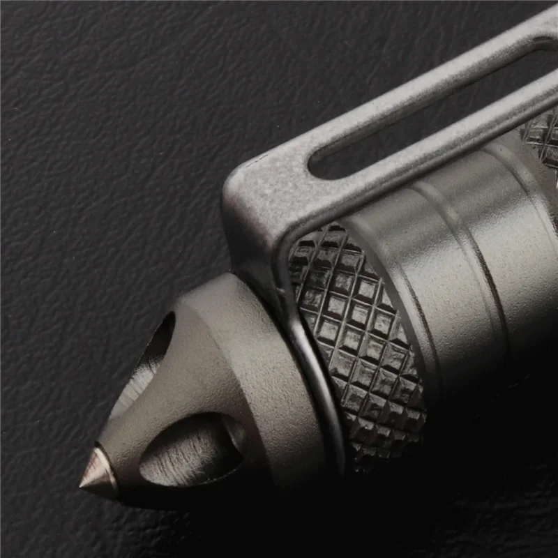 High Quality Metal Color Tactical Defense Ballpoint Pens for Students and Office Use