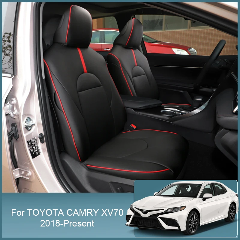 

Car Cover Customized For Toyota Camry XV70 Hybrid 2018-Present Leather Surrounding Seat Cushion Waterproof Internal Accessory