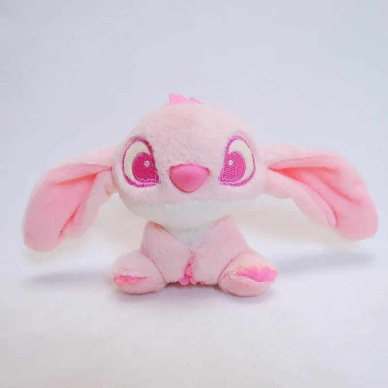 4 Stück Disney Plüschstich Schlüsselanhänger Kawaii Cartoon Taschenanhänger Schultaschenanhänger Schlüsselanhänger Autoschlüssel Zubehör Kindergeburtstag Spielzeug Geschenk