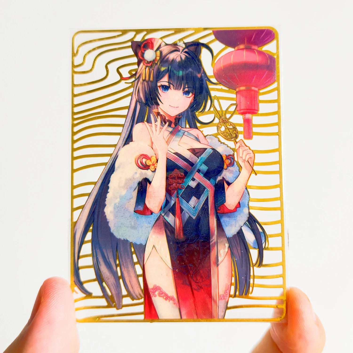 Diy Self Made Goddess Story Honkai Impact 3 Fu Hua Collection Card Metal Card Raiden Mei Anime Cards Gift Toys