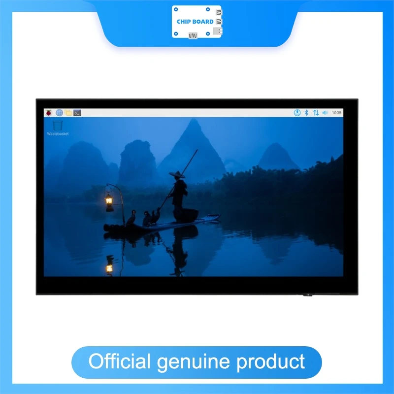 waveshare 7inch DSI Capacitive Touch Display, 1024 × 600 Pixels, IPS Panel, 5-Point Touch, Supports Backlight Adjustment