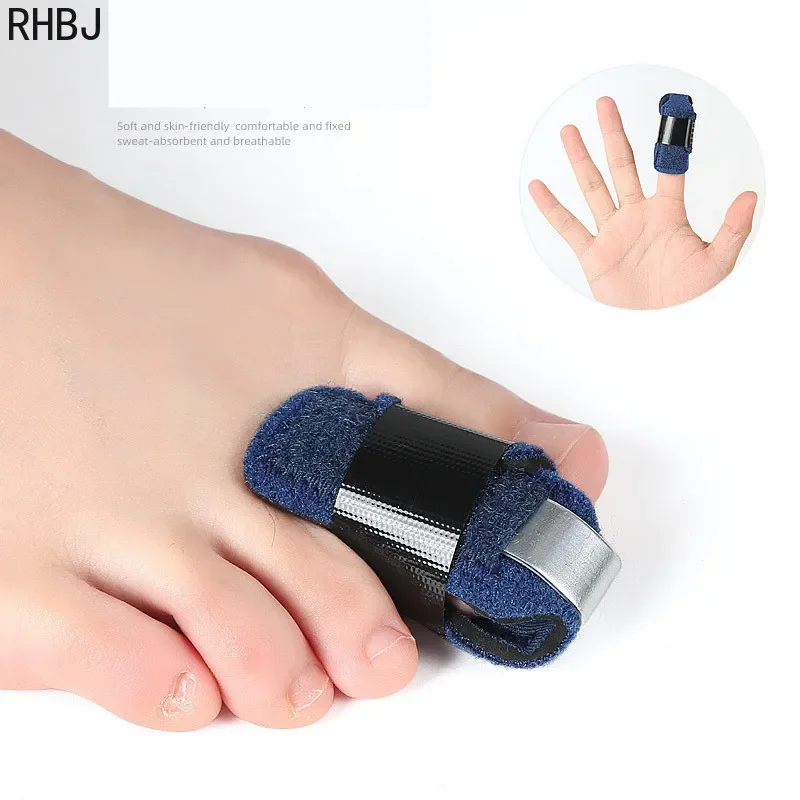 RHBJ Finger Toe Straightener Toe Splint Corrector Toe Crooked Claw Stabilizer Support Brace Wrap To Align Support Foot Care Tool