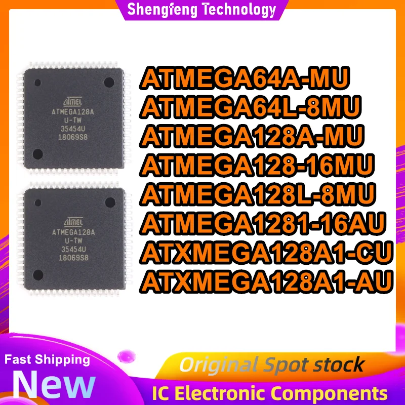 ATMEGA64A-MU ATMEGA64L-8MU ATMEGA128A-MU ATMEGA128-16MU ATMEGA128L-8MU ATMEGA1281-16AU ATXMEGA128A1-CU ATXMEGA128A1-AU in stock