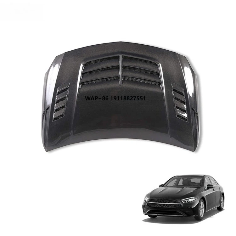 

V Style Carbon Fiber Hood for W176 (2013-2018) | Tuning Engine Cover | Lightweight Front Bonnet