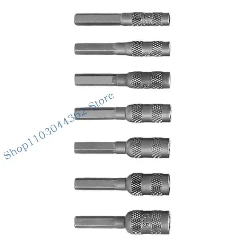 A3PA 7Pcs Electric Drill Socket Nut Driver for Professional and DIY Use