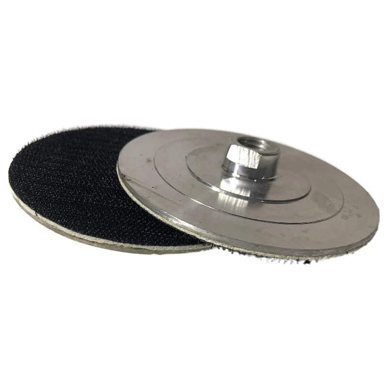 Imagem -06 - Backer Pad para Polimento de Diamante Base de Alumínio Backing Holder Backing Holder Gancho e Loop Bac 4