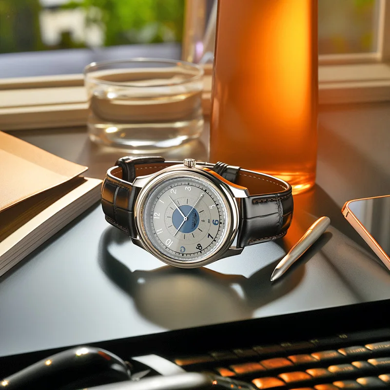 

Fashion Belt Business Quartz Men's Waterproof watch