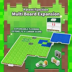 Magnetic world Magnetic base plate Building block magnetic block variety match boys and girls children puzzle magnetic toys