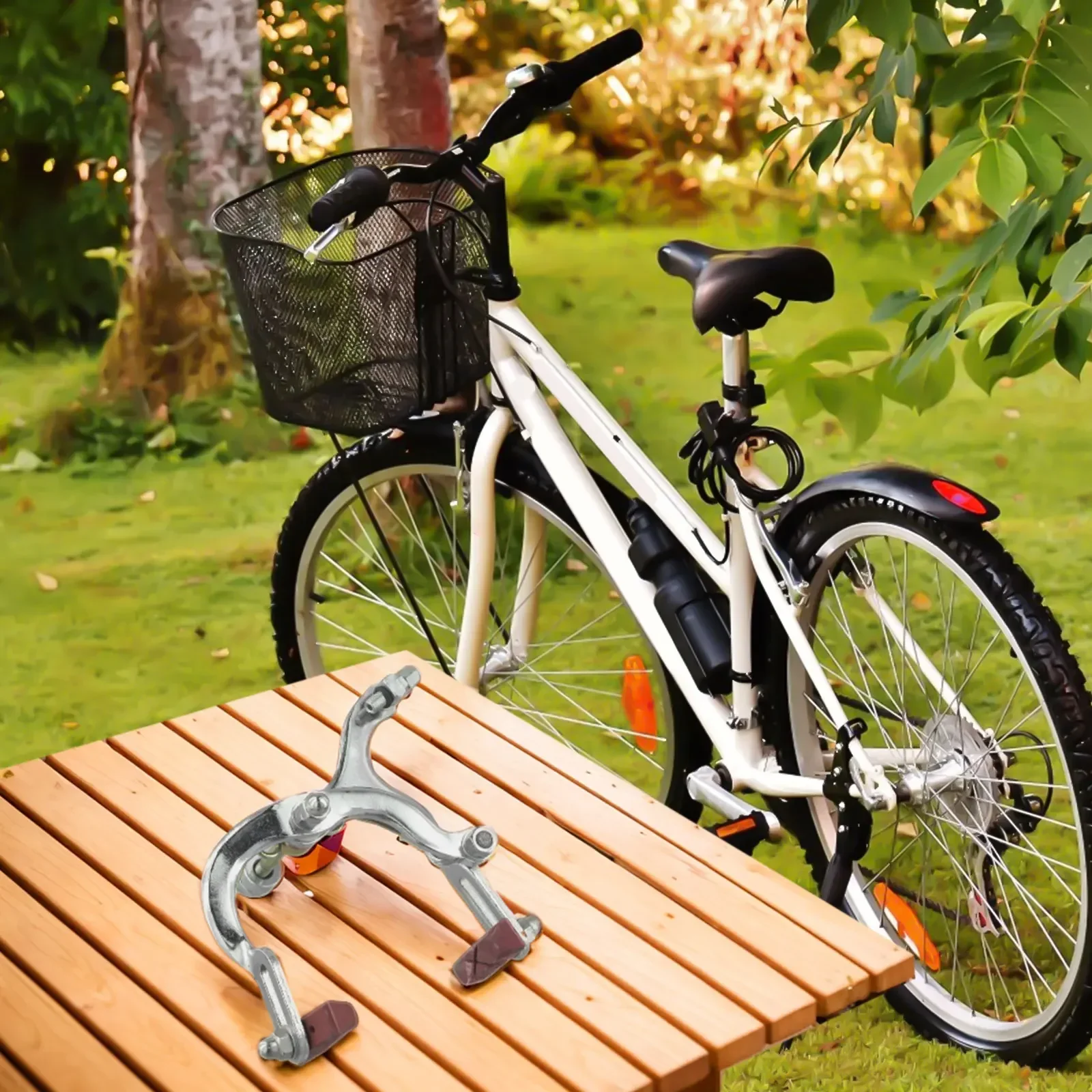 

Хромированный суппорт Тормозной велосипедный тормоз Безопасность велосипеда Простая установка Улучшенная стабильность Высококачественный хромированный