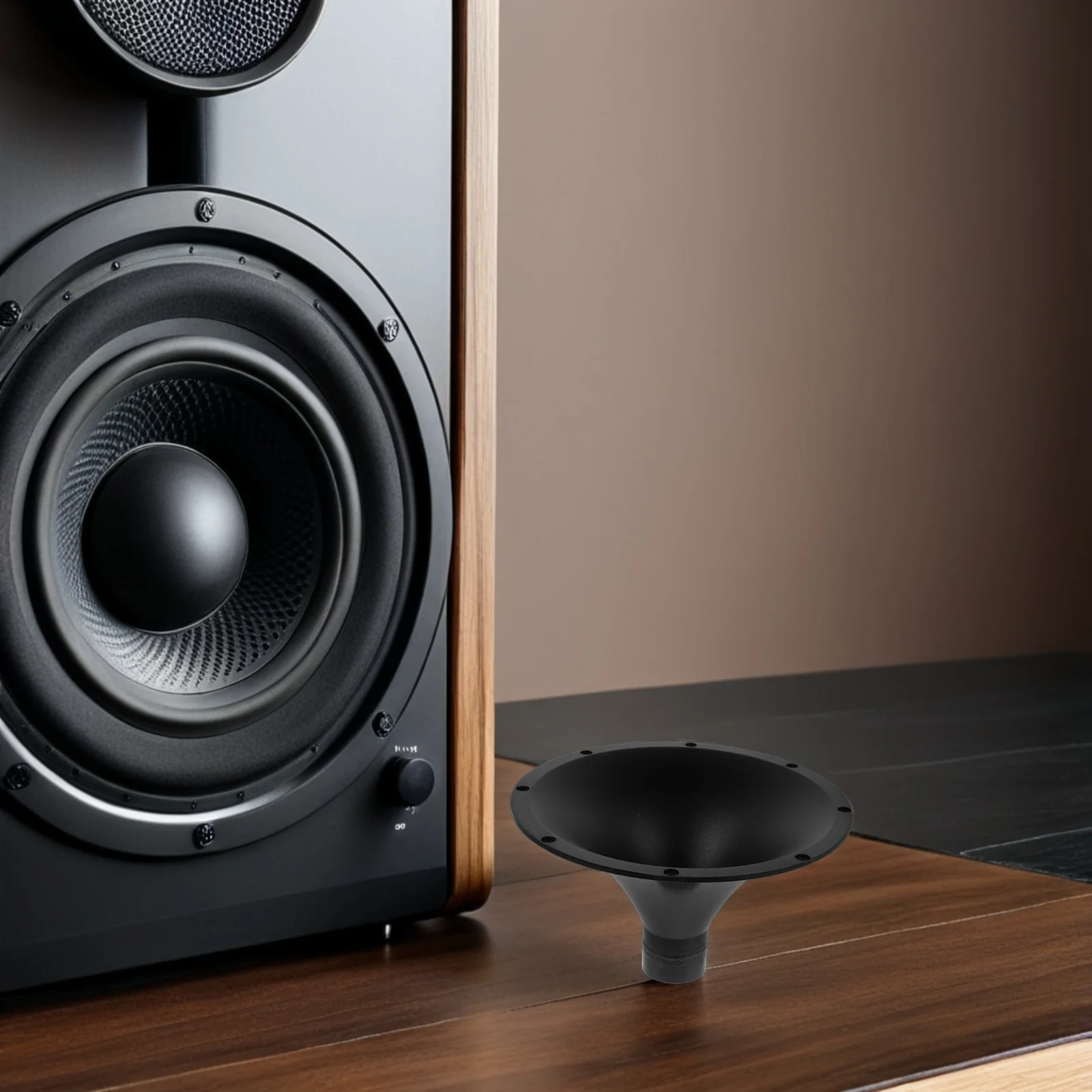 

8 Inch Audio Speaker Horn Tweeter Plastic Internal Thread Screw on Loudspeaker Horn Adapter Stage Conference Outdoor Replacement