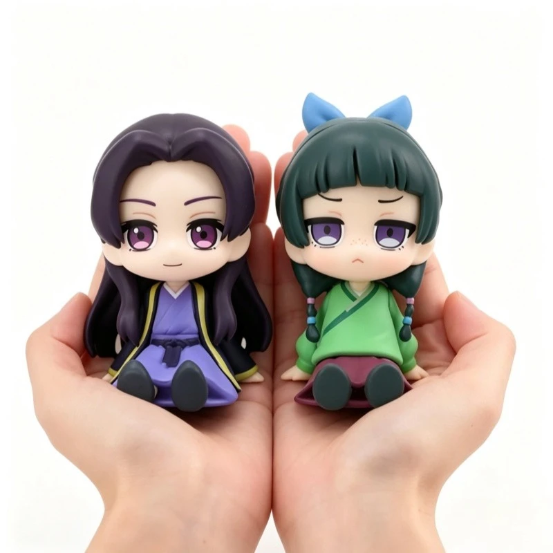 Image of 6cm Kusuriya no Hitorigoto Maomao Anime-Mädchenfigur The Apothecary Diaries Jinshi Actionfigur Sammlermodell Puppe Spielzeug Geschenke