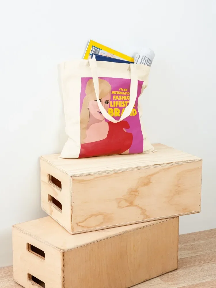 SONJA MORGAN ฉันเป็นแฟชั่นไลฟ์สไตล์นานาชาติแบรนด์ RHONY (แม่บ้านที่แท้จริงแห่งนิวยอร์ก) Tote Bag กระเป๋าถือกระเป๋าถือ